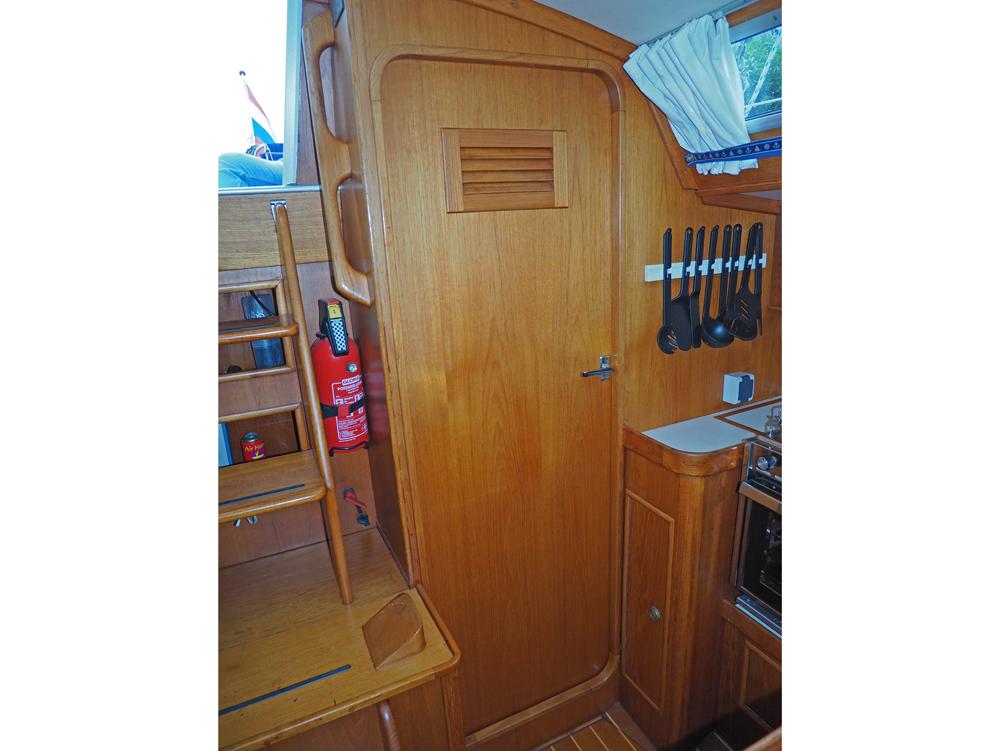 Achterkajuit, Accommodatie